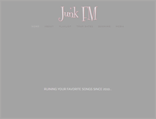 Tablet Screenshot of junkfm.com